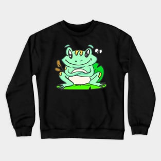 Frog Tadpole Toad Lurch Toad Froschlurch sweet Crewneck Sweatshirt